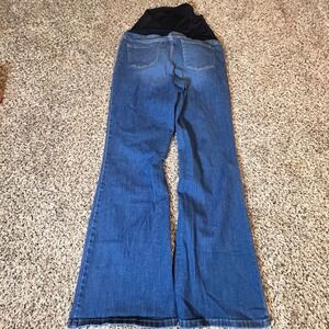 Isabel by Ingrid & Isabel‎ Womens Maternity Skinny Jeans Dark Wash Blue Size 14